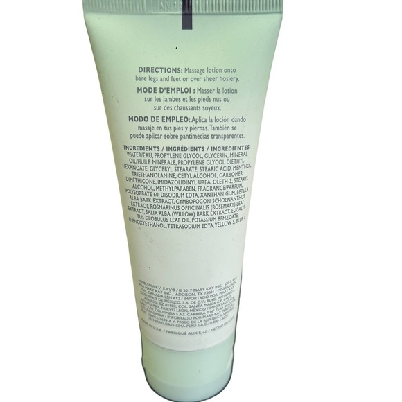 Mary Kay Mint Bliss Energizing Lotion for Feet & Legs • Never Used • 3OZ - Picture 2 of 2